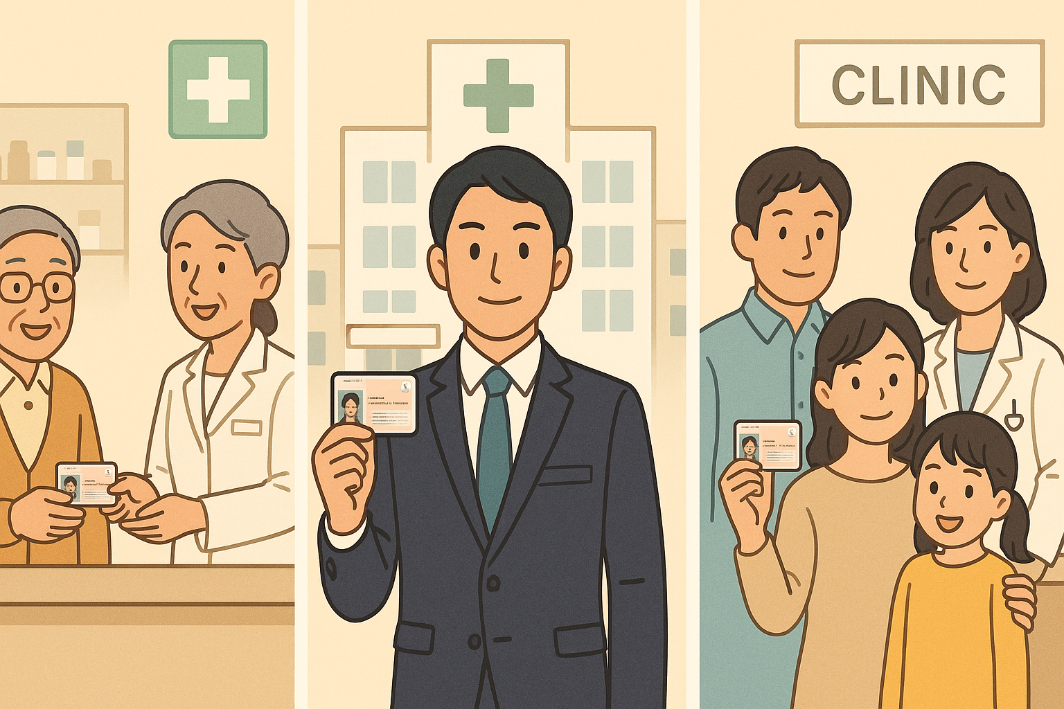 様々な場面で使えるマイナ保険証